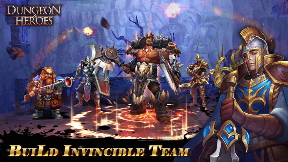 #2. Dungeon & Heroes: 3D RPG (iOS) 来自: DROIDHEN LIMITED