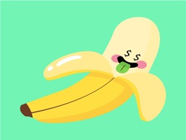 We would like to introduce banana emoji funny sticker for iMessage, It is amazing collection stickers in iPhone and iPad to Chat funny with friends