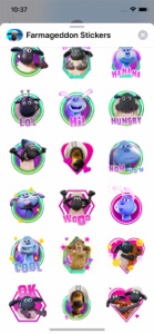 Farmageddon Stickers screenshot #1 for iPhone