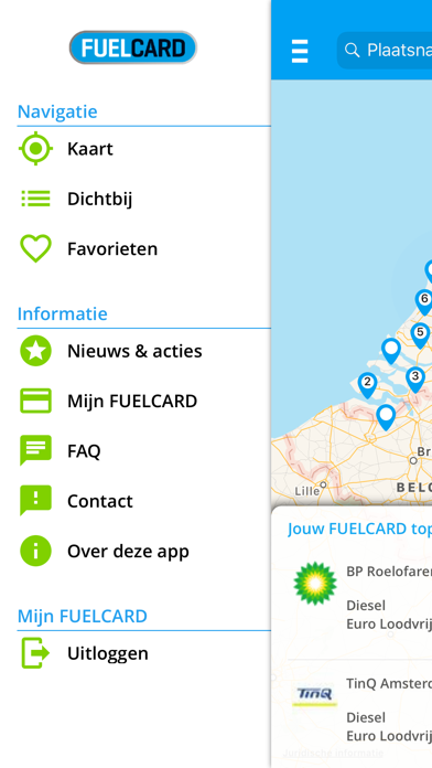 FUELCARD Screenshot