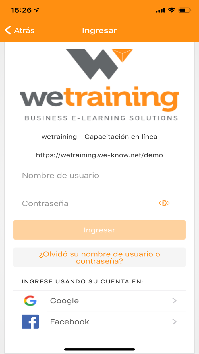 wetraining