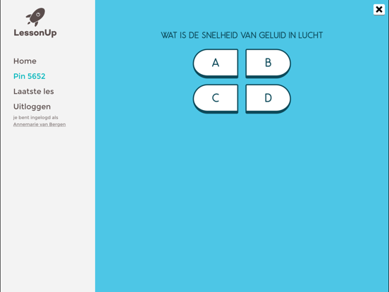 LessonUp iPad app afbeelding 2