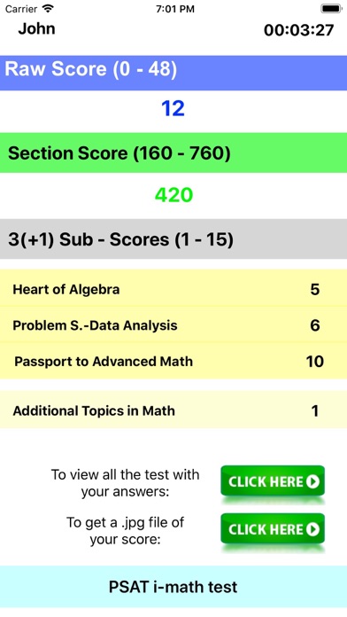 PSAT math interactive book Screenshot