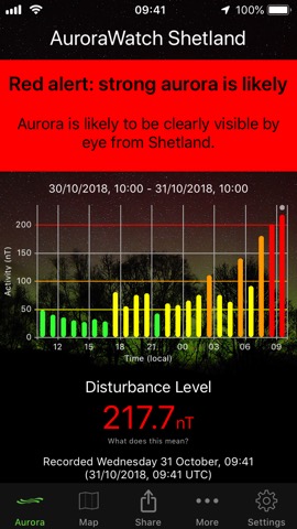 AuroraWatch UK Aurora Alertsのおすすめ画像4