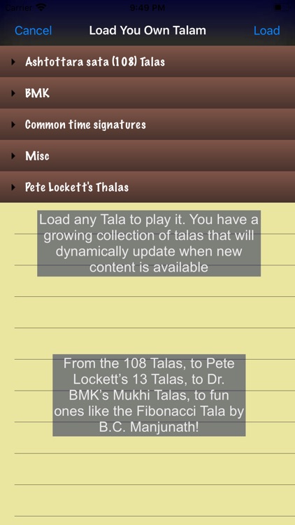 Talanome - Carnatic Metronome screenshot-7