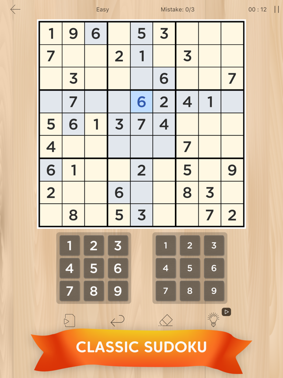 Screenshot #4 pour Sudoku: Classic Puzzle Game