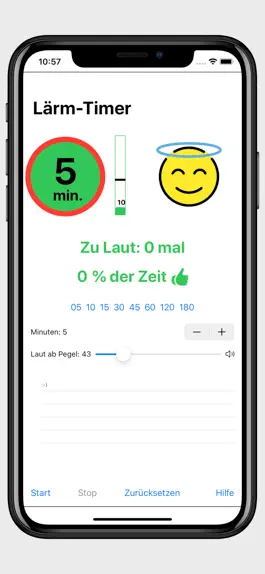 Game screenshot Lärm Timer / Lärmampel apk