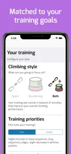 ClimbingCoach Training screenshot #4 for iPhone