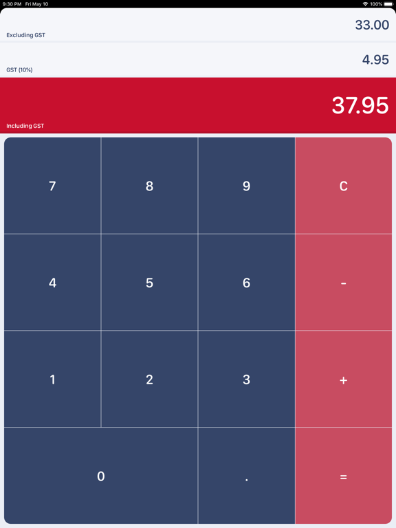 Screenshot #6 pour Australian GST Calculator