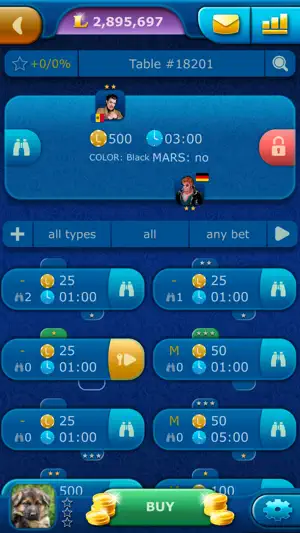 Online Backgammon LiveGames screenshot 2