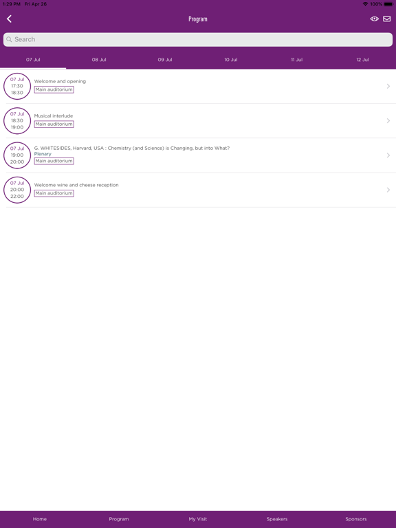 Screenshot #6 pour IUPAC 2019 Paris