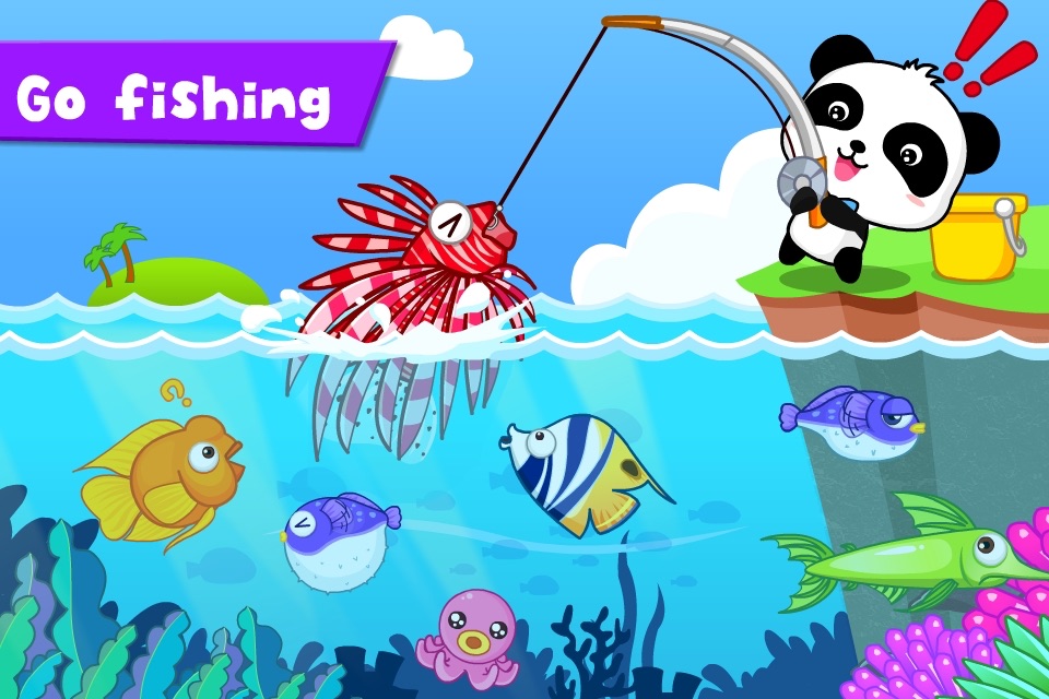 Happy Fishing Games - BabyBus screenshot 2