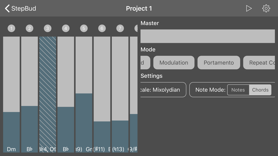 #6. StepBud - AUv3 MIDI Sequencer (iOS) 由: Cem Olcay
