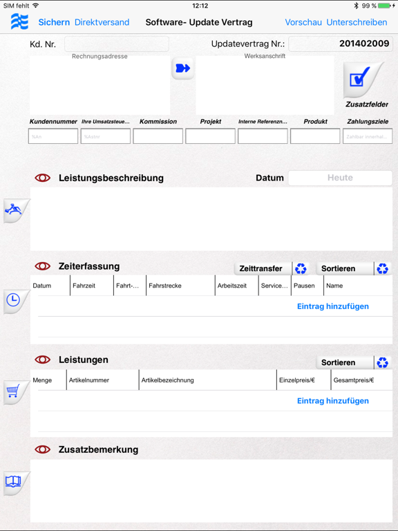 Screenshot #5 pour MEiAPPS Quittungsblock