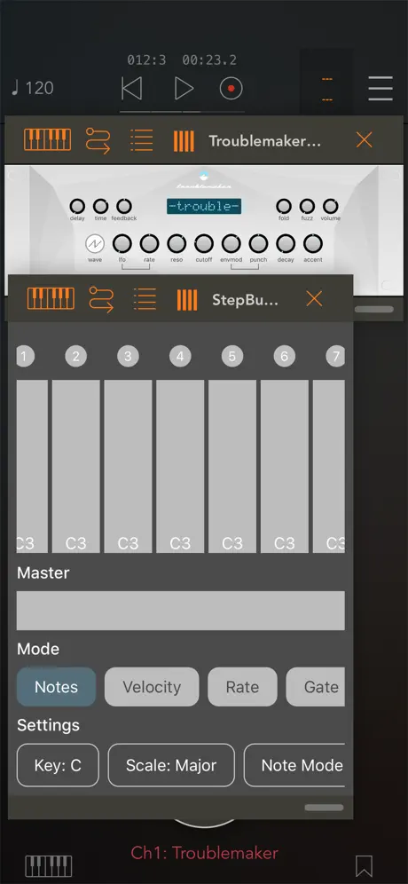 StepBud - AUv3 MIDI Sequencer