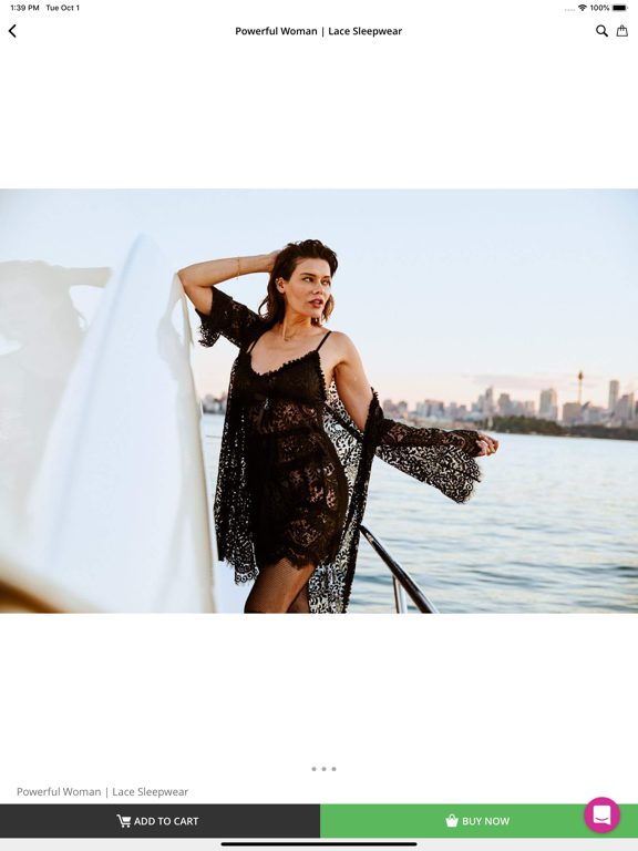 Miss Bisous: Fashion Shopping iPad screenshot 4 - Shopping app