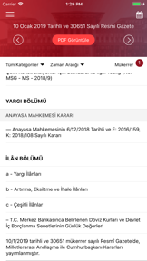 T.C. Resmi Gazete screenshot