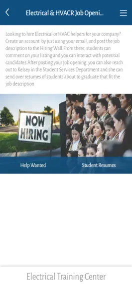 Game screenshot Electrical Training Center App hack