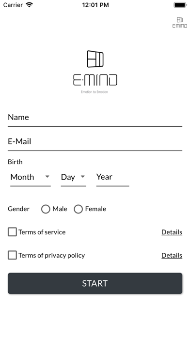 EMIND screenshot 2