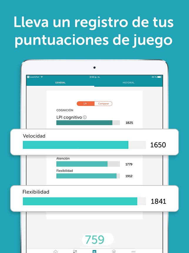 ‎Lumosity - Entrenador Cerebral Screenshot