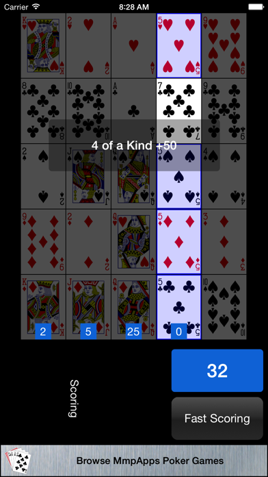 Poker Square - Solitaire Screenshot