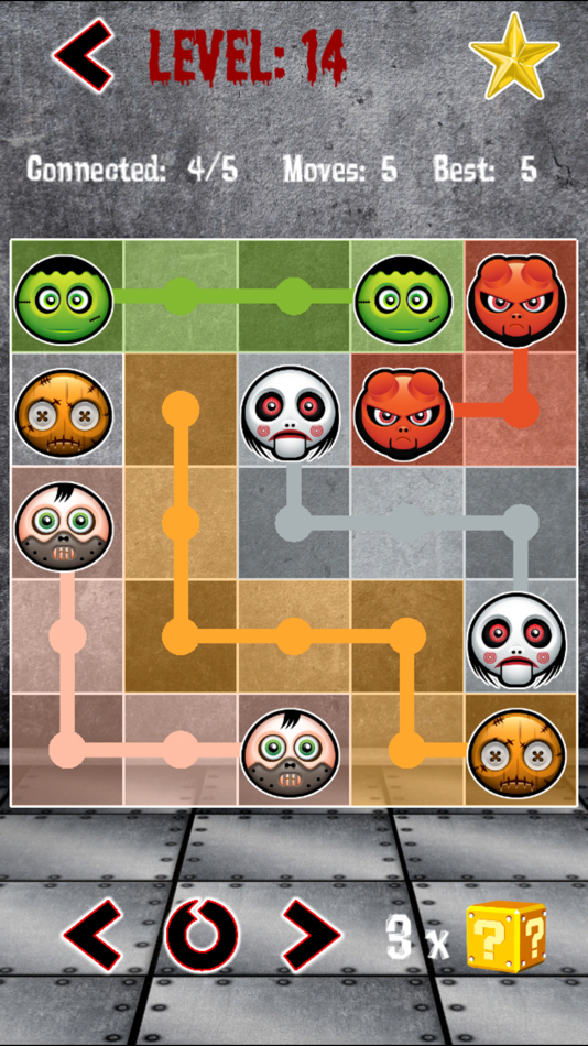 #2. Spooky Connect - Link the dots (iOS) 由: Internet Designs