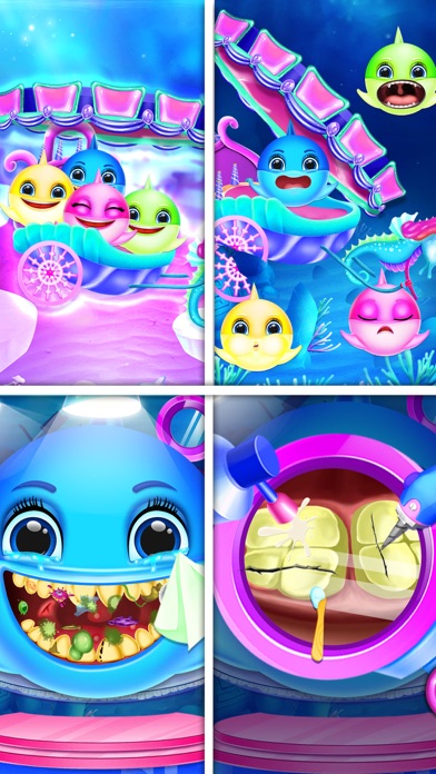 Baby Shark - Dentist Games Screenshot on iOS
