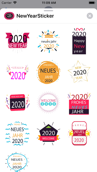 New Year Stickers For WA screenshot 3