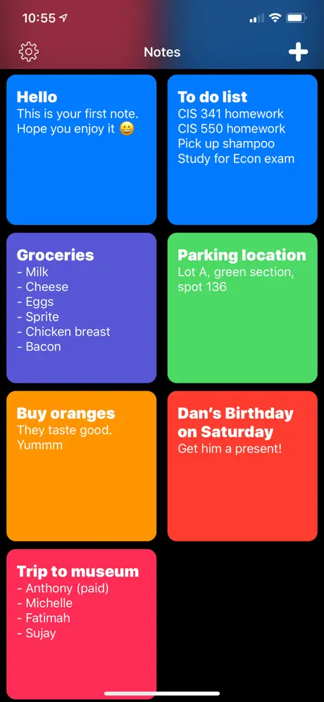 Note Box (Minimalistic Notes)