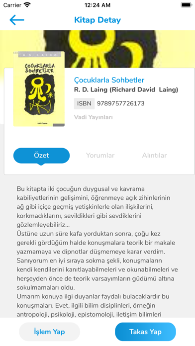 Kitap Dostum iPhone screenshot 7 - Book app