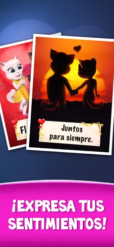 Screenshot 3 Cartas de amor de Talking Tom iphone