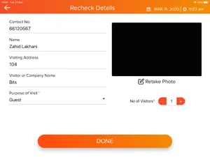 VMS - Manage Visitors screenshot 4