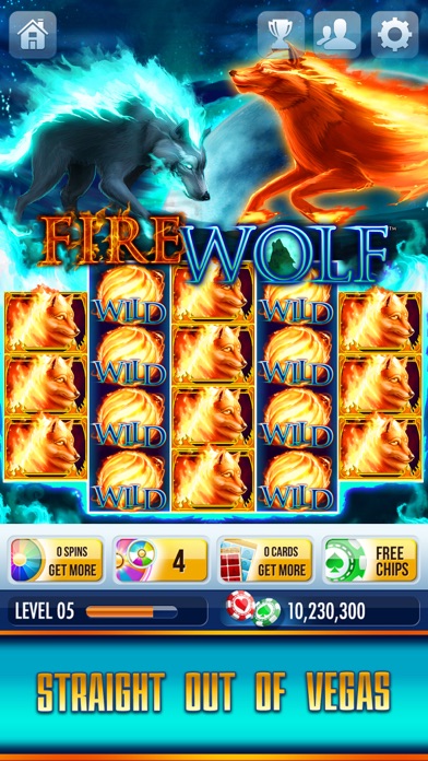Gray Wolf Peak Casino Slots Screenshot