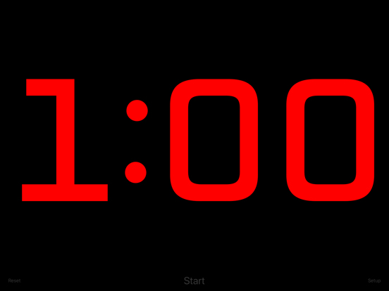 Countdown: Big Timer & Clock iPad app afbeelding 1