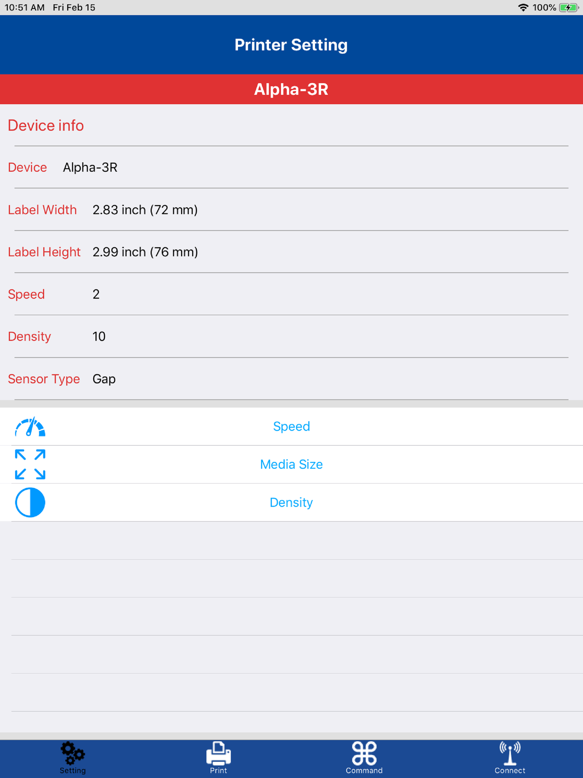 TSC Mobile Utility screenshot 5