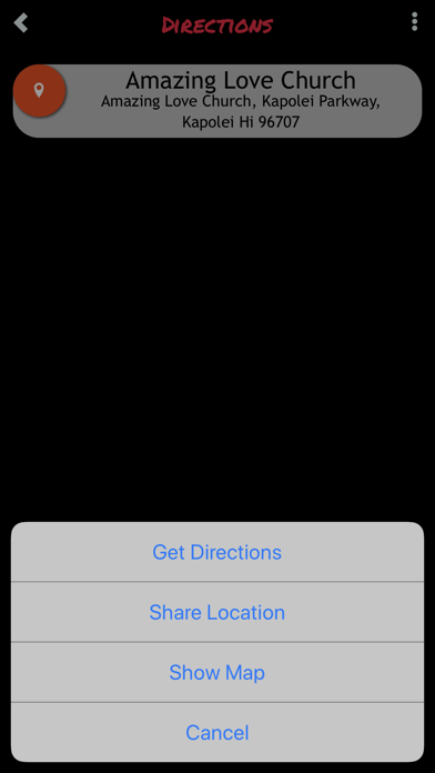 Amazing Love Church App Screenshot