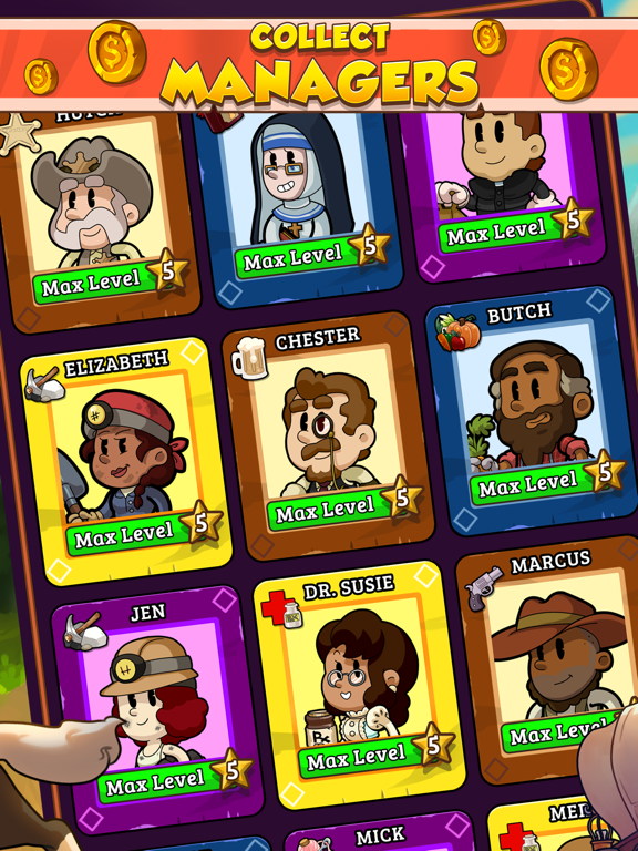 Idle Frontier: Western Tapper для iPad