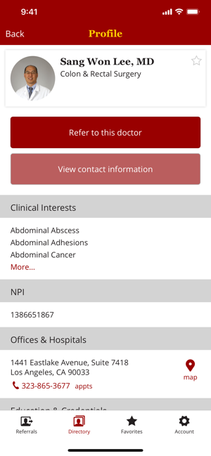 Keck Medicine Referrals(圖4)-速報App