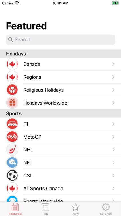 Canadian Holidays Calendar screenshot-3