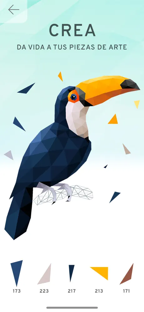 Poly Island: pintar con numero