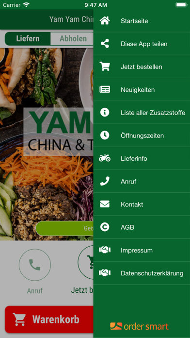 Screenshot #3 pour Yam Yam China & Thai Food