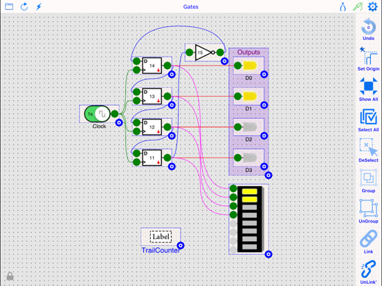 Screenshot #4 for Digital Gate Circuit Simulator