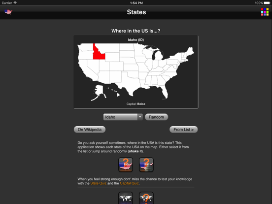 Screenshot #4 pour US States