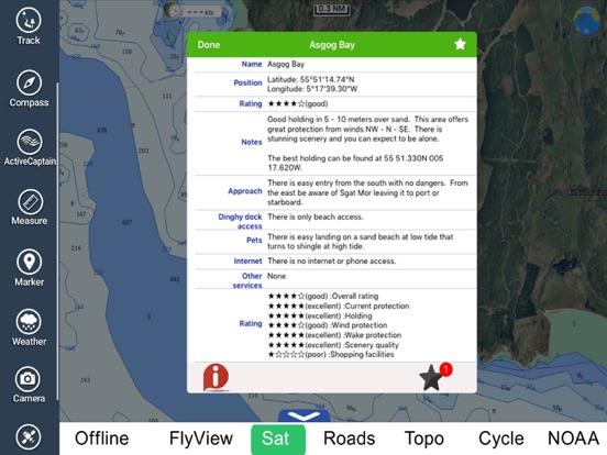 UK Ireland Nautical Charts HDのおすすめ画像3