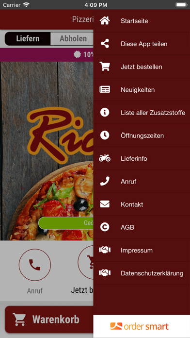 Screenshot #2 pour Pizzeria Ricoli