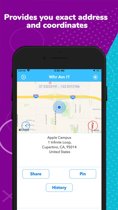 Where Am I? - Get your Address Screenshot 1 - AppWisp.com Where Am I? - Get your Address Screenshot 1 - AppWisp.com