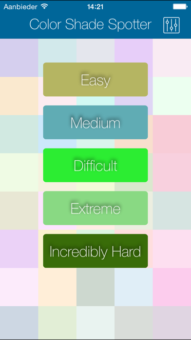 Screenshot #1 pour ShadeSpotter - Color Challenge