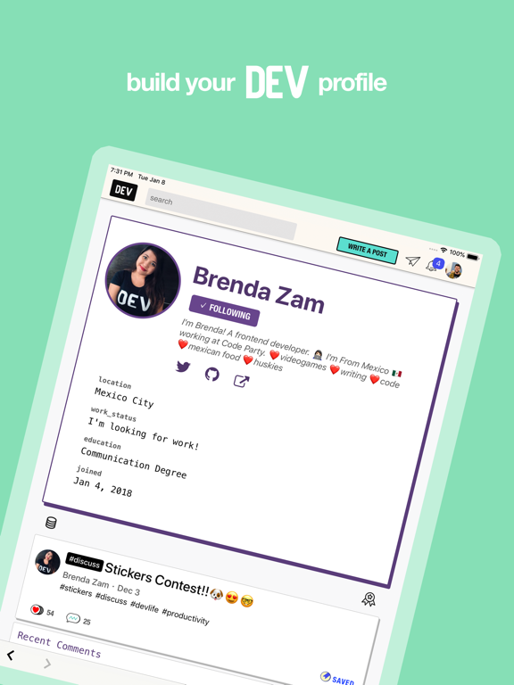 Screenshot #4 pour DEV Community