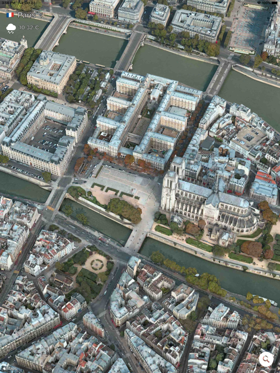 Higher - Map Explorer iPad screenshot 3 - Travel app