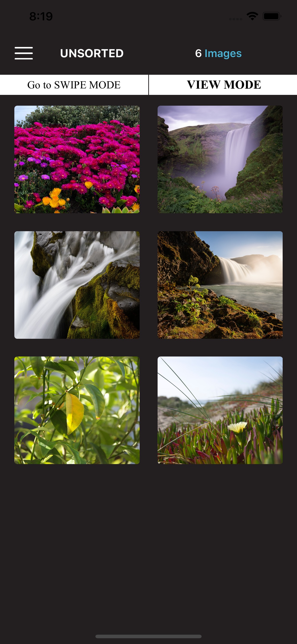 Swipe Photos